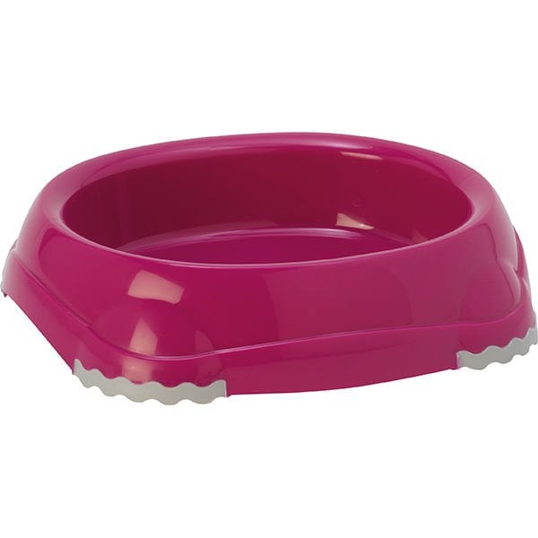 Moderna Smart Plastik Kedi ve Köpek Mama ve Su Kabı Fuşya 210 Ml ürün görseli