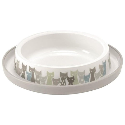 Moderna Trendy Friend Kedi Mama ve Su Kabı Beyaz 210 Ml
