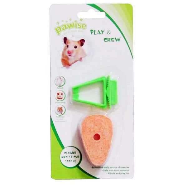 Pawise Havuç Şekilli Hamster Yalama Taşı
