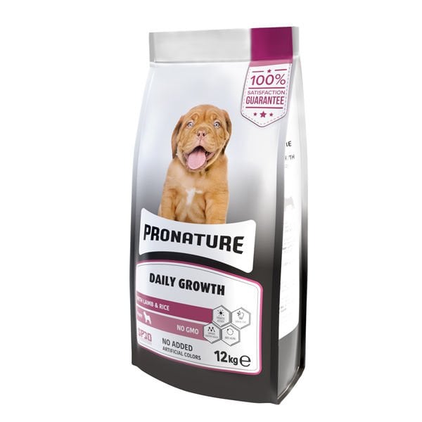 Pronature Daily Puppy Küçük Irk Kuzu Etli Yavru Köpek Maması 12 Kg - Kuru Köpek Maması