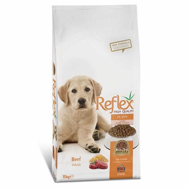 Reflex Puppy Biftekli Yavru Köpek Maması 15 Kg - Kuru Köpek Maması