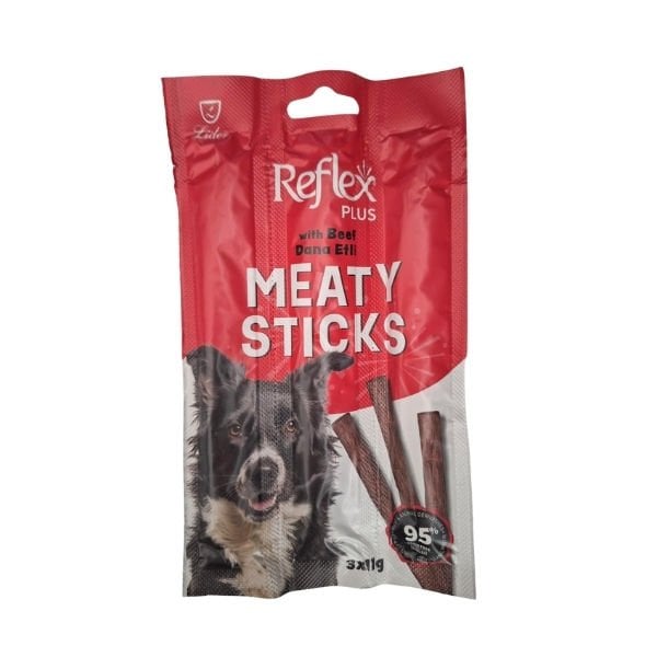 Reflex Plus Biftekli Çubuk Yetişkin Köpek Ödül Maması 1 Adet 3x11 Gr - Köpek Ödül Maması
