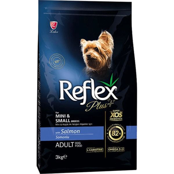 Reflex Plus Adult Somonlu Küçük Irk Yetişkin Köpek Maması 8 Kg - Kuru Köpek Maması