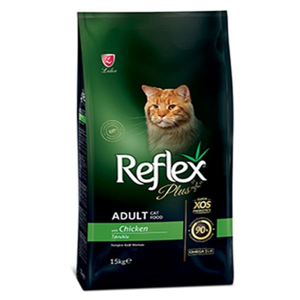 Reflex Plus Adult Tavuklu Yetişkin Kedi Maması 15 Kg - Kuru Kedi Maması