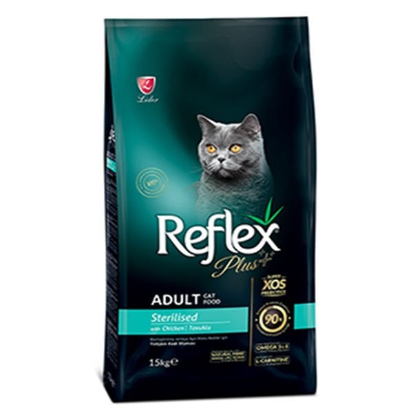 Reflex Plus Tavuklu Yetişkin Kısırlaştırılmış Kedi Maması 15 Kg - Kuru Kedi Maması