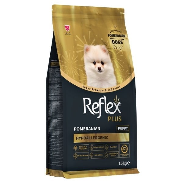 Reflex Plus Pomeranian Hypoallergenic Tavuklu Yavru Köpek Maması 1.5 Kg - Kuru Köpek Maması