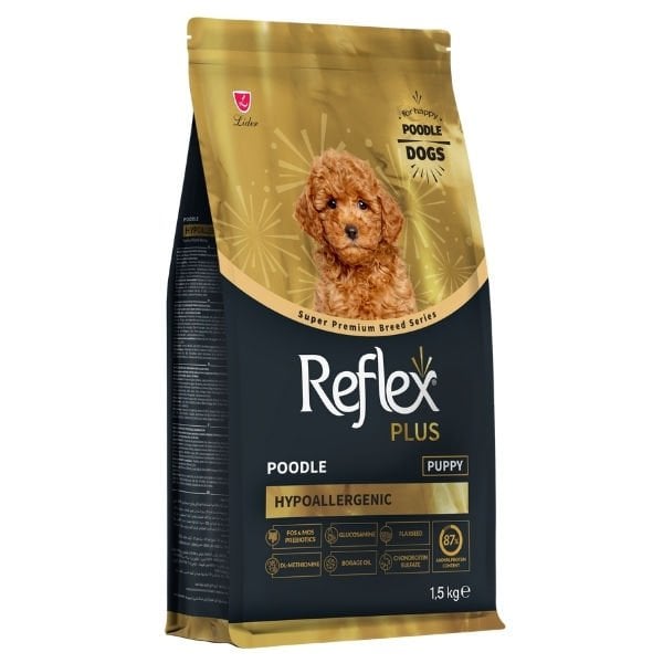 Reflex Plus Poodle Hypoallergenic Tavuklu Yavru Köpek Maması 1.5 Kg - Kuru Köpek Maması