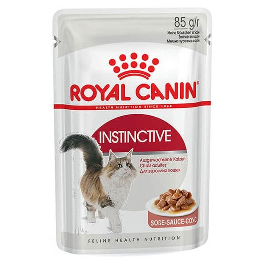 Royal Canin İnstinctive Gravy Pouch Yaş Kedi Maması 1 Adet 85 Gr yaş konserve kedi maması