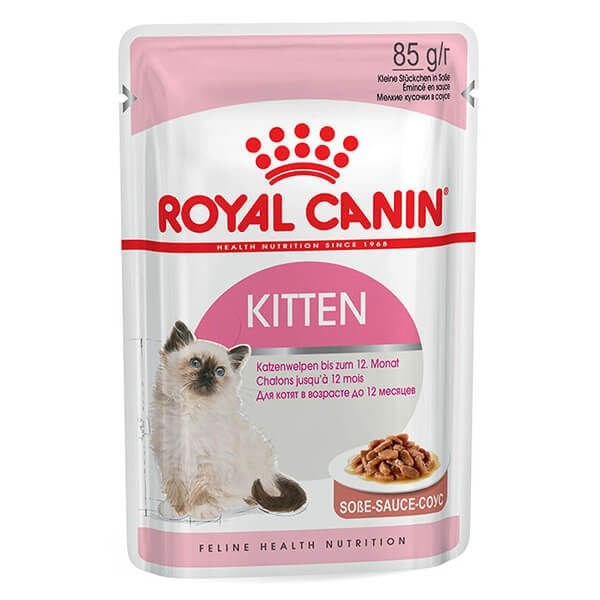Royal Canin Kitten Gravy Pouch Yavru Konserve Kedi Maması 1 Adet 85 Gr yaş konserve kedi maması