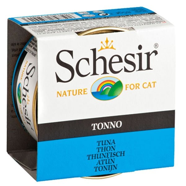 Schesir Ton Balıklı Jöleli Konserve Kedi Maması 1 Adet 85 Gr yaş konserve kedi maması