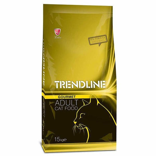 Trendline Adult Tavuklu Renkli Taneli Yetişkin Kedi Maması 15 Kg - Kuru Kedi Maması